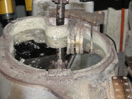Hot metal