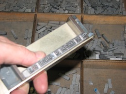 Composing Stick