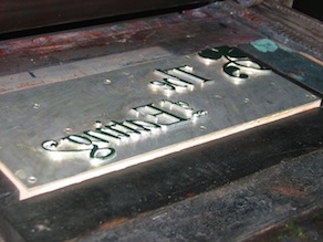 Green plate