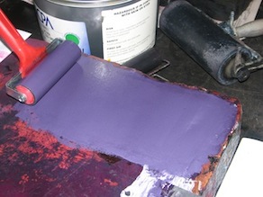 Mixing Purple